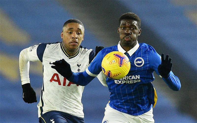 Image for Exclusive: Paul Stewart urges Spurs to win race for Brighton’s Yves Bissouma