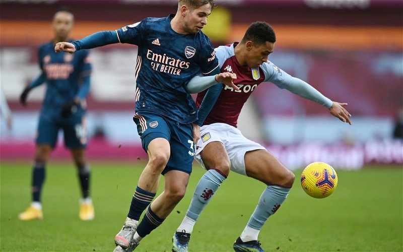 Image for Journalist can’t see Arsenal putting Smith Rowe on the market amid Aston Villa interest