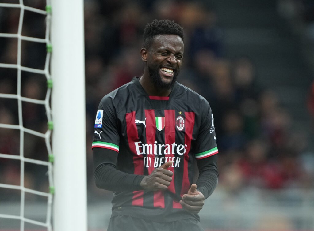 AC Milan's Divock Origi reacts 2