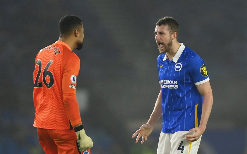 Image for Brighton And Hove Albion: Johnny Cantor drops claim on Adam Webster’s fitness