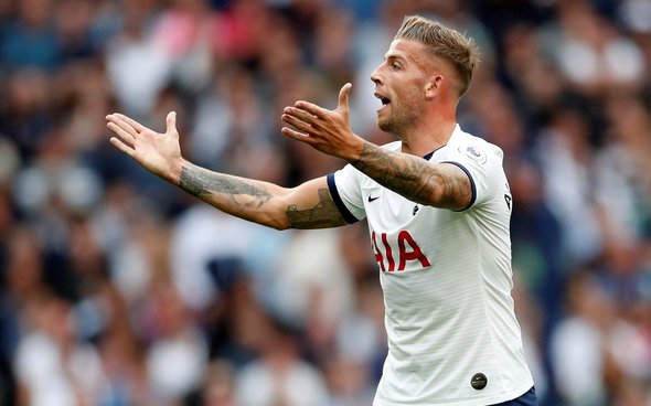 Image for Tottenham: Daniel Levy refused to meet Toby Alderweireld’s wage demands