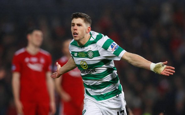 Image for Celtic: Fans delighted at Ryan Christie’s improvement over the last 12 months