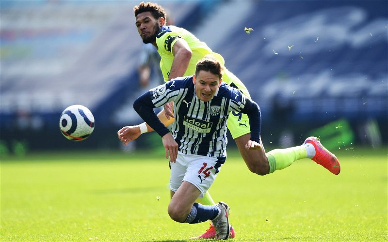 Image for West Bromwich Albion: Journalist heaps praise on Conor Townsend