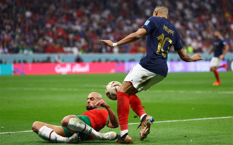 Image for Tottenham Hotspur: Gary Neville hails Spurs target Sofyan Amrabat’s crucial tackle v France