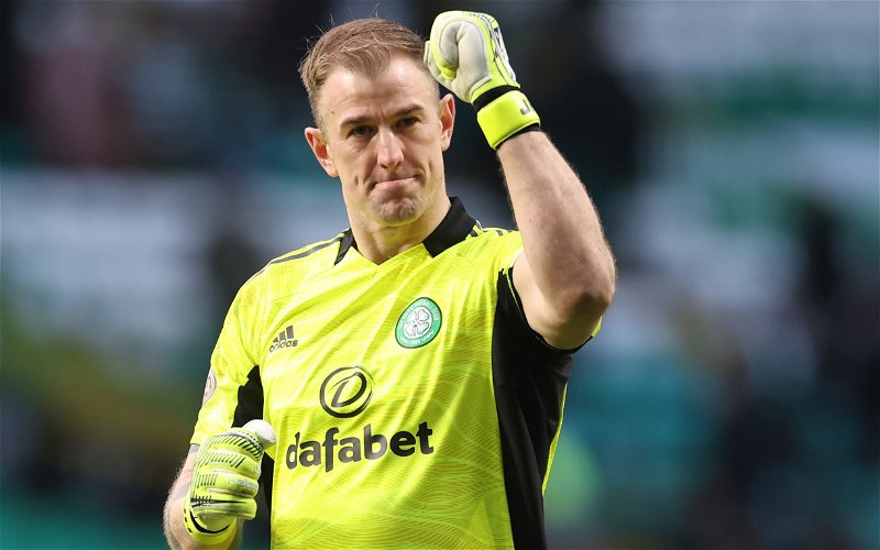 Image for Celtic: Journalist gives verdict on Joe Hart’s performance against St Johnstone