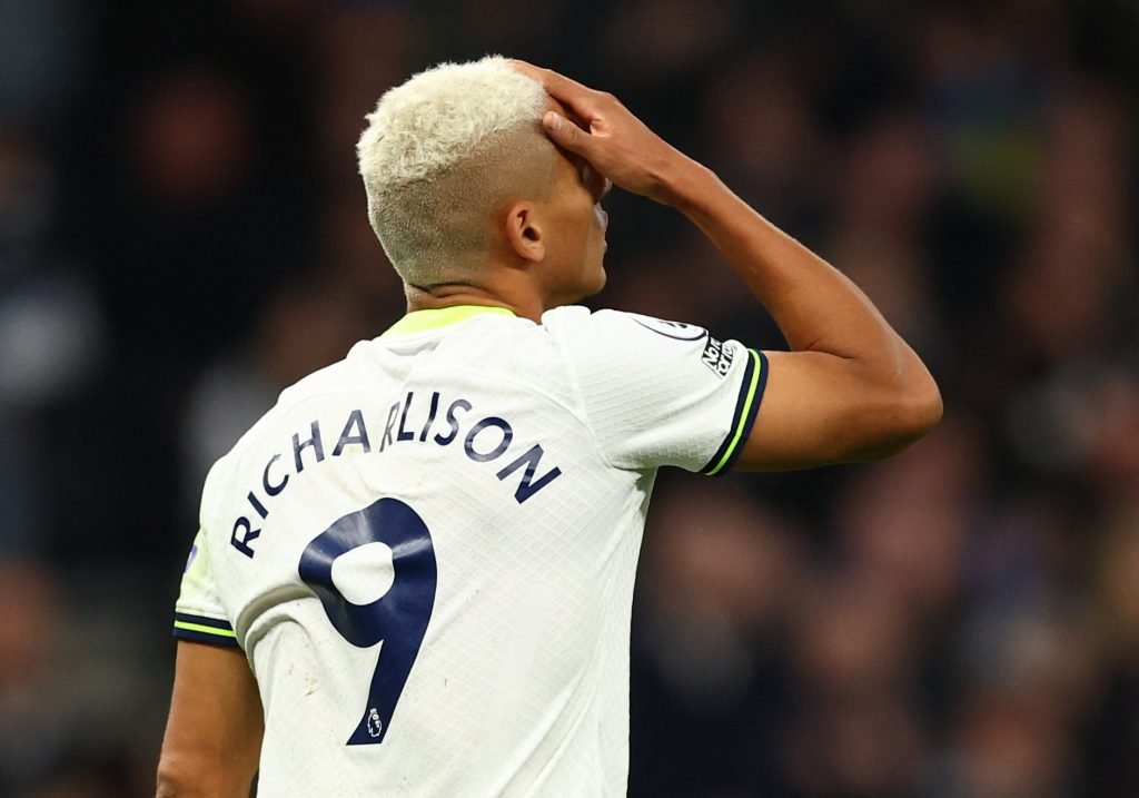 Tottenham-Hotspur's-Richarlison-reacts