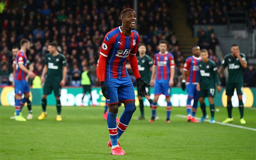 Image for Crystal Palace: Dan Cook worried for life without Wilfried Zaha