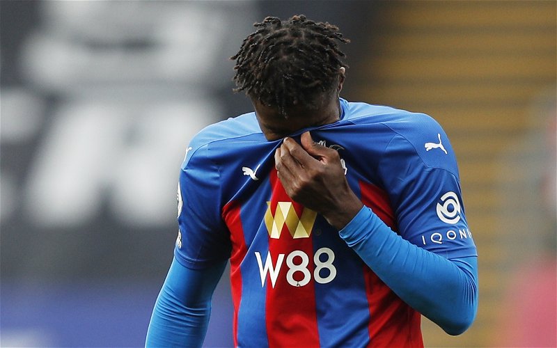 Image for Crystal Palace: Dan Cook admits there’s a growing perception Wilfried Zaha will depart